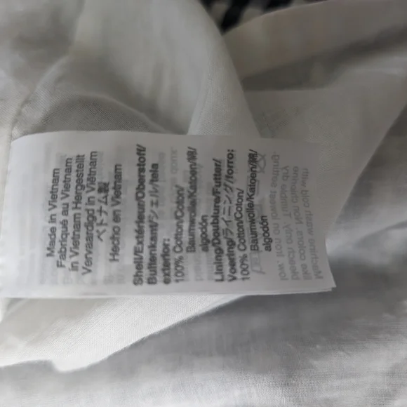 J. Crew Navy and White Gingham Midi Dress - Picture 10 of 14